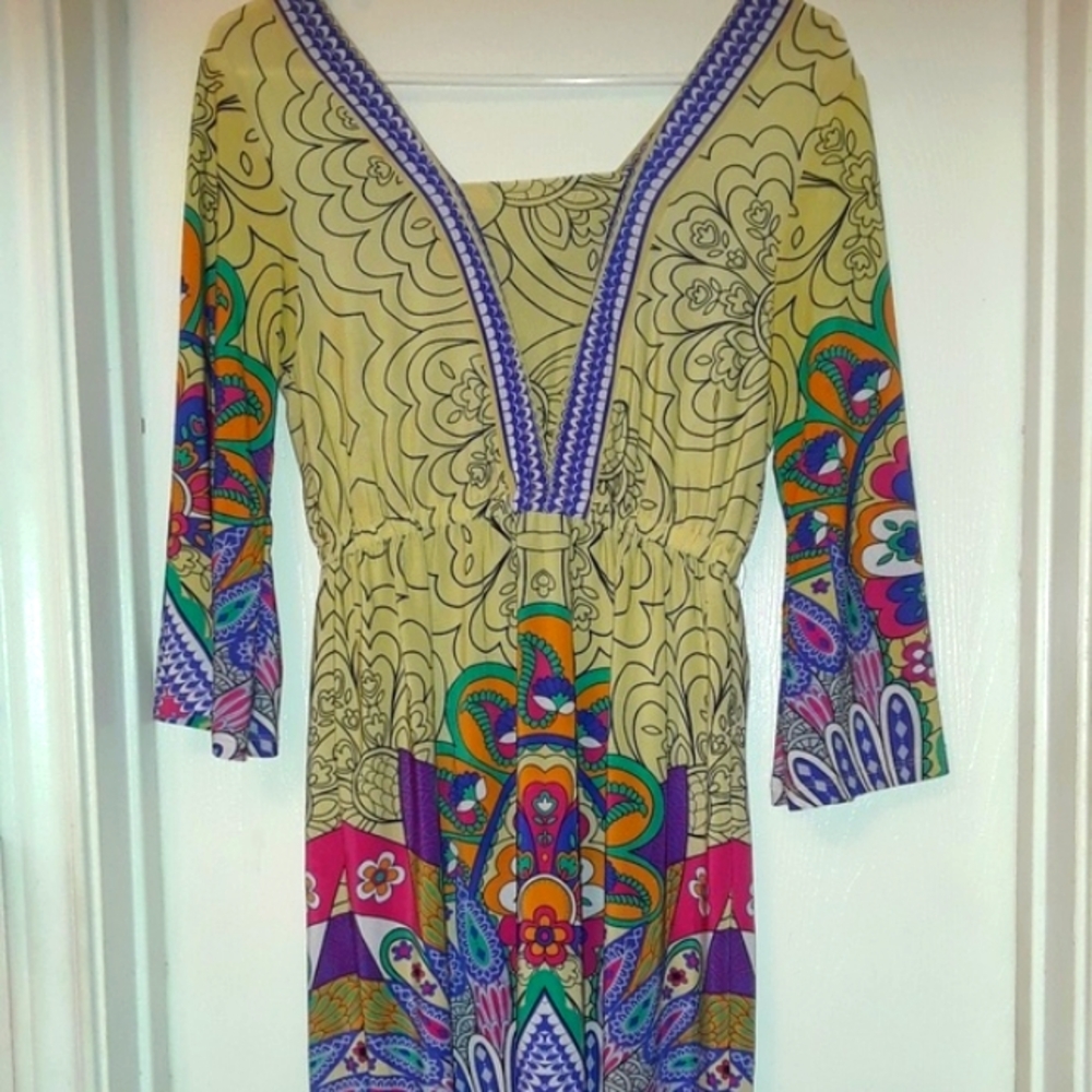 COPY - White Mark Couture Collection colorful dress